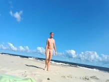playa nudista, cha&lstrok;ups
