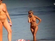 Playa nudista privada