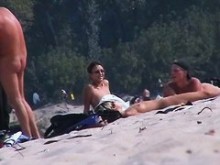 Playa nudista real chicas cámara oculta