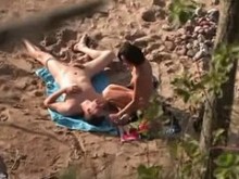 Sexo en pareja en la playa