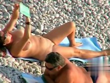 Playa Nudista. voyeur vídeo 240