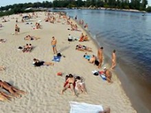 Revisión de la playa nudista de Kiev