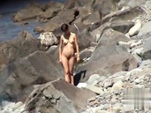 Playa Nudista. voyeur vídeo 241