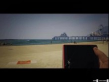 Chicas calientes en la playa pública-GTA