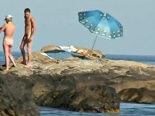 Sexo en la playa. voyeur vídeo 259