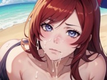 Hentai Bitches Loving cum sin censura en la playa