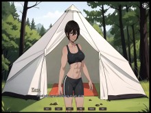 Sexo tomboy en el bosque hentai juego ep.3 preñada al aire libre mi novia en el playa