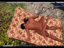 Sami se acuesta en Secondlife