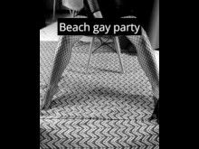 Fiesta gay en la playa