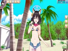 Archivo azul -kuda izuna sexo en la playa - fiesta koikatsu