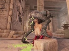Beasts in the Sun Tomb Rider Parody Game Game Versión 7 #8