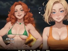 Moonripple Lake: BF deja que su niña se ponga en topless en la playa para que pueda verla con un montón de personas