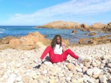 Lamé todo el semen de la polla de Sugardaddies en una playa secreta después de nuestra caminata
