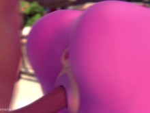 Amy Rose follada en la playa