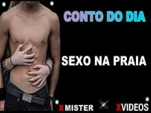 Sexo de cuento erótico en la playa