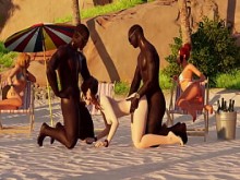 Pleasuros públicos - playa negra