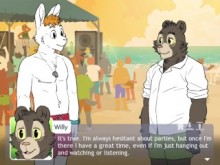Willy Bear Beach #1 Juego de dibujos animados sexuales