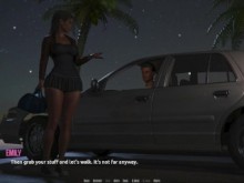 Domino Beach #03 - Visual Novel Gameplay