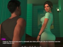 Domino Beach #07 - Visual Novel Gameplay