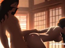 Unohana es follada duro por Yhwach - Bleach Hentai