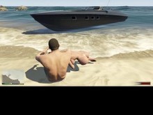 ¡Michael se folla con una verdadera esposa trampa de culo grueso y curvilíneo Amanda en la playa! Porno gratis de trampa gratis