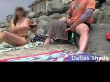 (Parte 2) ¡Playa pública arriesgada! Películas turísticas que me mueve