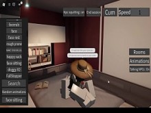 Follé una perra en la playa en Roblox