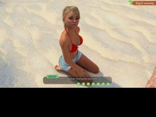 La isla lasciva #9 - Horny StepSister fantasea con la gran polla de su amiga!