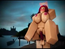 Ángel Animación Playa Full Nelson Rule34