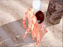 Velma en bikini follando en la playa &vert; 3 &vert; Scooby-Doo &vert; Película completa y POV en Sheer & PTRN Fantasyking3