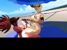 Sexo con raruh.vr en la playa