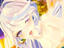 Furina tiene sexo duro en la playa NTR - Genshin Impact