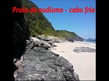YO EN LA PLAYA NUDISMO DE CABO FRIO