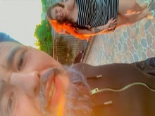 Camila Vegas y Neitan - BTS de grabaciones playeras y risas reales