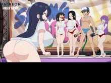 Audrey y el concurso de camisetas mojadas