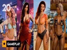 EP20: Todas las escenas finales desbloqueadas - Aventura de grandes tetas (jugabilidad)