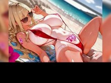 Anime Hentai 3D Belita Grace - MILF CAZANDO OTRO MUNDO follando en la playa, sexo anal, tetas muy grandes