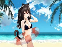 Neko Beach - Todas las animaciones sin sonido