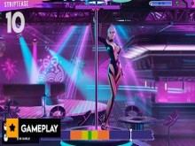 EP10: Stripper de 3 estrellas completado - Aventura de grandes tetas (jugabilidad)