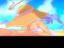 Robin Sexo en la playa - Honkai Star Rail