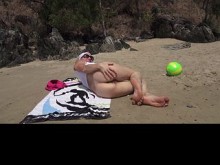 Simplemente diversión en la playa