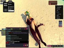 Estoy volviendo loco a un semental iraní por mí y me folla como un salvaje en la playa