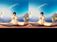 ¡Lara Croft gasta su encantador acento británico al aire libre en la costa bajo una puesta de sol!