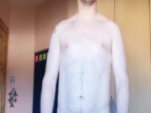 LongJohn0Hara se quita la ropa de playa y se mete en la ducha