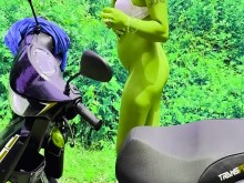 PLANETA HULK PÚBLICO FUERA PARODIA JUEGO DE ROL SOLO FEMENINO ELLA HULK