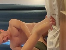 Sexo caliente en un viaje de negocios