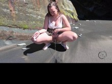 ¡Arenas relucientes, una cascada impresionante y un orgasmo alucinante!