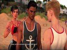 Las pruebas de Dominos Beach 18 comienzan la ronda uno y dos eventos de historia Jugabilidad de novela visual