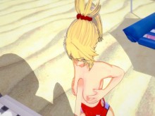Fate/Grand Order - Mordred es follado en la playa (HENTAI 3D)