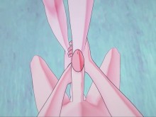 Nami foot te folla sexo POV en la playa. Hentai fetiche de pies de One Piece.